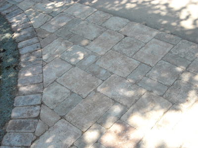 Troy Michigan Paver Walkway 